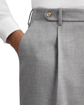 Wool Mixer Tailored Fit Trousers