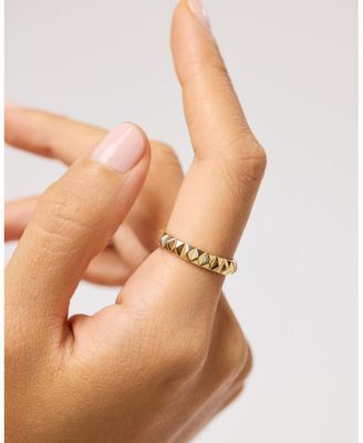 Solid Gold Medium Equinox Ring