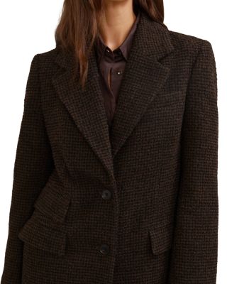 Petite Check Coat 