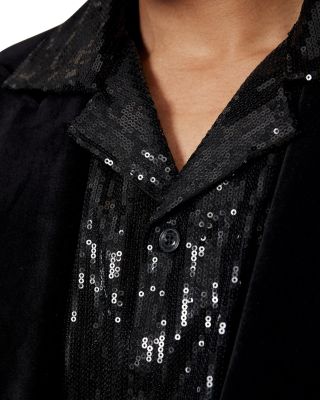 Cutaway Collar Short Sleeve Shirt