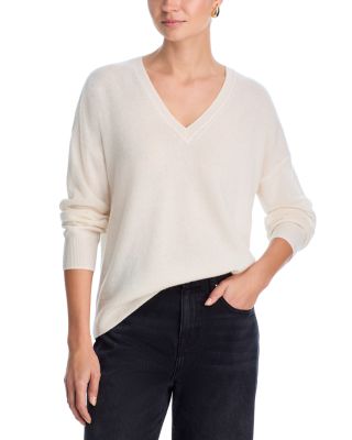 100% Cashmere V Neck Sweater - Exclusive