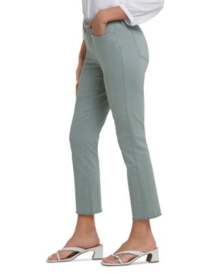 Sheri Frayed High Rise Ankle Skinny Jeans