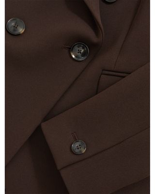 Petite Double Breasted Blazer