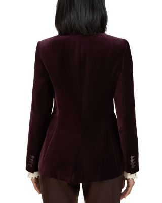 Petite Velvet Jacket 