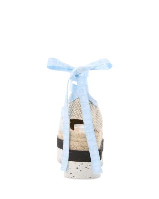 Women's Gaia Platform Ankle Wrap Espadrilles