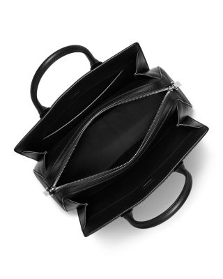 Laila Medium Black Satchel 