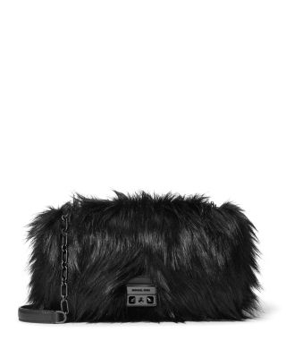 Tribeca Large Faux Fur Shoulder Bag