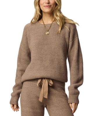 Stassi Satin Tie Sweater