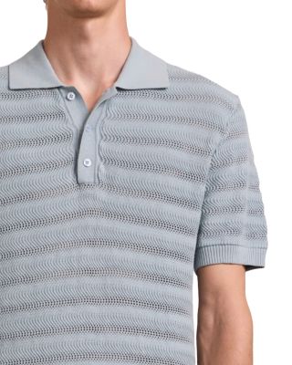 Vidal Jacquard Wave Polo