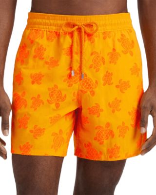Flocked Rondes Des Tortues 5.5" Swim Shorts
