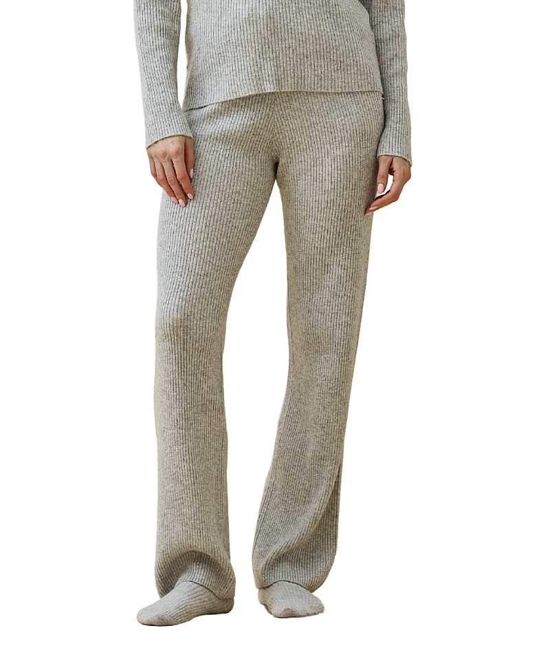 Kip. Merino Cashmere Lounge Pajamas In Neutral