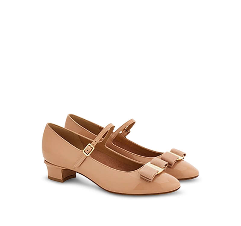 Ferragamo Women's Vally Bow Pumps