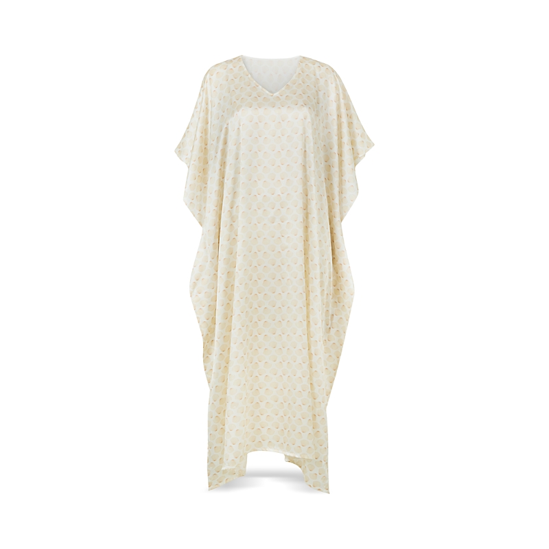 Gingerlily x Memo Press Seashells Silk Kaftan