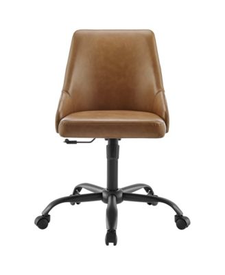 Designate Swivel Faux Leather Office Chair