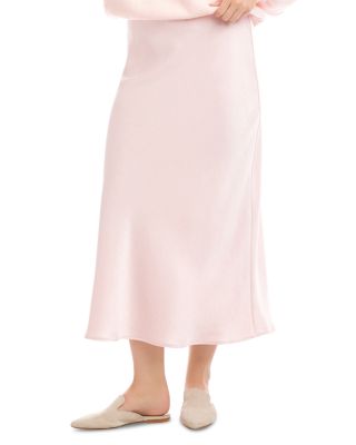 Satin Bias Cut Skirt