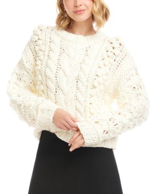 Hand Knit Crewneck Sweater