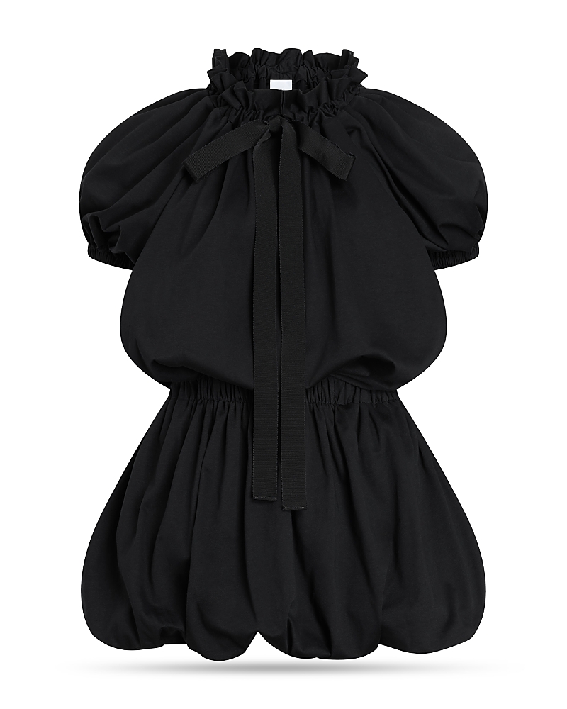 Patou Volume Mini Jersey Dress