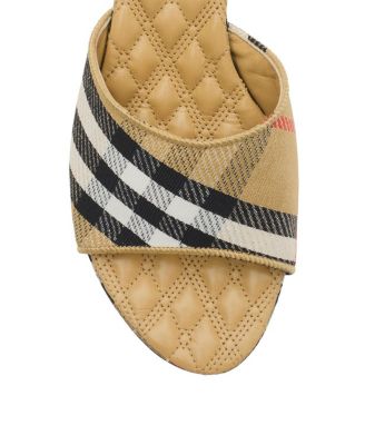 Women's Check Sloane Mules
