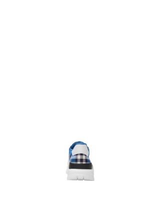  Men's Check Sneakers