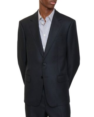 Check Wool Tailored Jacket