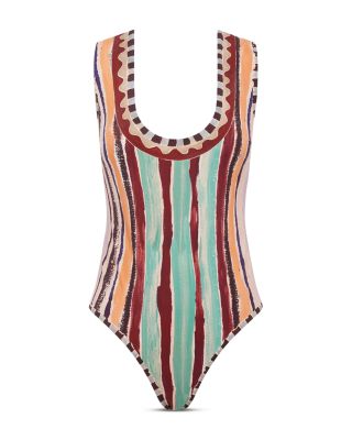 Michelle Scoop Neck Swimsuit