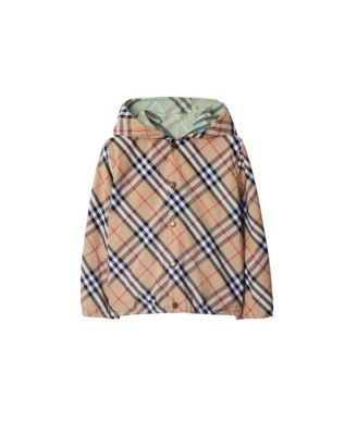 Boys' Reversible Check Cotton Blend Jacket - Little Kid, Big Kid