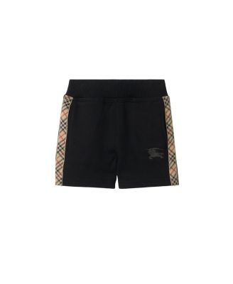 Uniex Check Trim Cotton Shorts - Baby