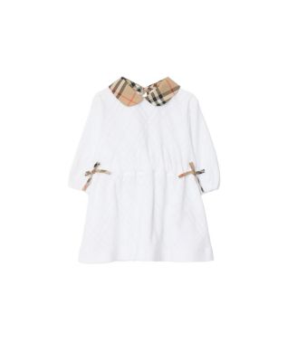  Unisex Check Cotton Dress with Bloomers - Baby