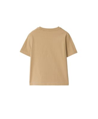 Boys' Check Trim Cotton T-shirt - Little Kid, Big Kid