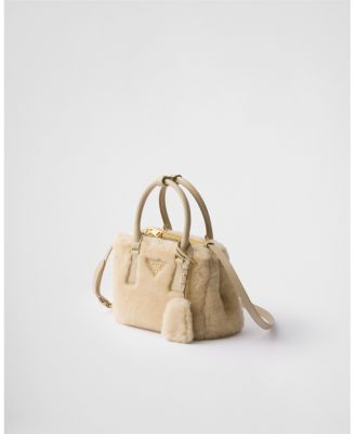  Galleria Mini Shearling Bag