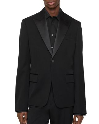 Grain de Poudre Wool Tuxedo Jacket
