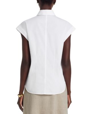 Bireny Cap Sleeve Blouse