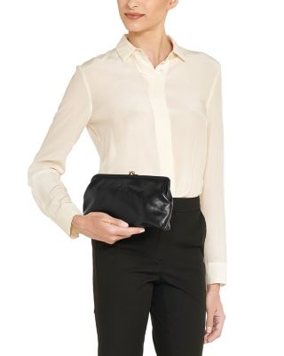 Classic Manuela Leather Clutch