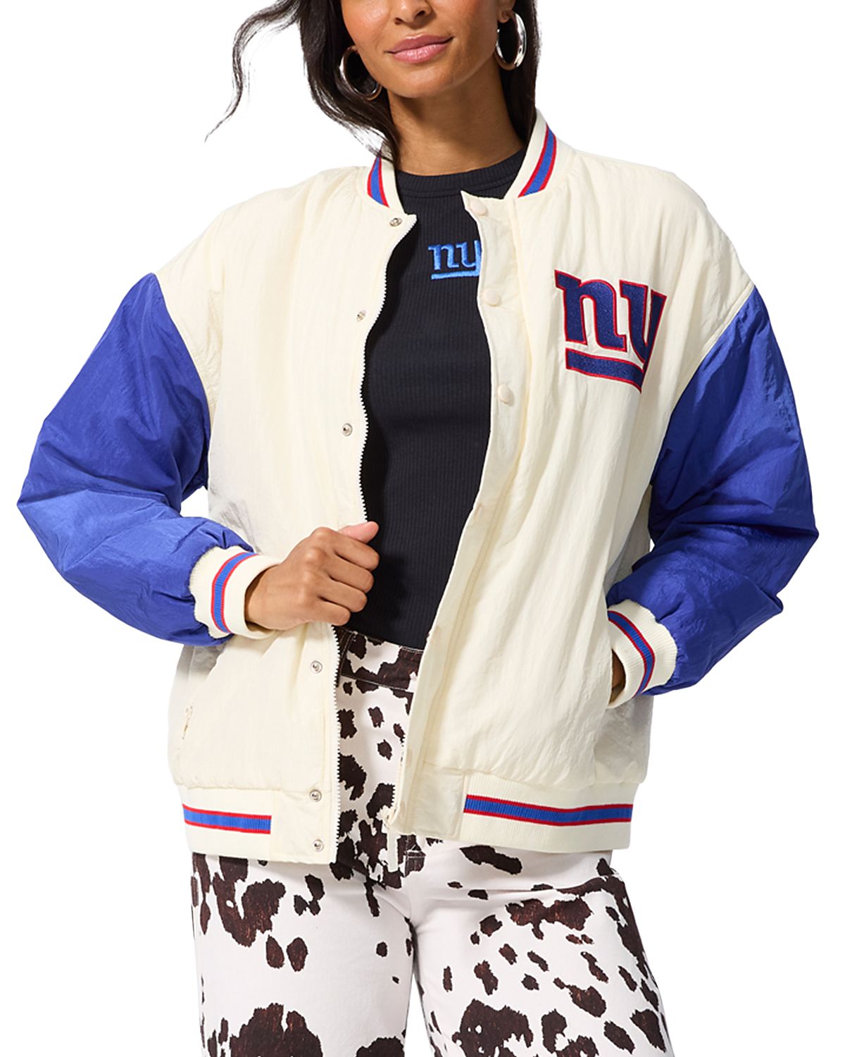 Terez New York Giants Bomber Jacket