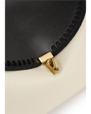 T-Lock Embroidered Edge Convertible Top Handle Bag