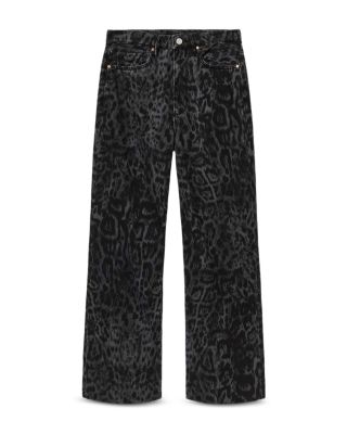 Blake High Rise Straight Jeans in Leppo Black