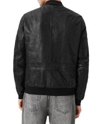 Morten Leather Bomber Jacket