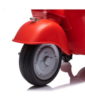  Vespa 12V 1-Seater Ride On Bike for Kids - Ages 2-4
