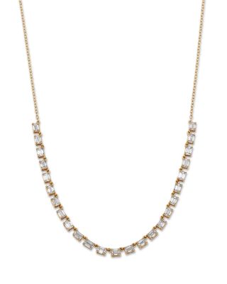 Luxe Collection Certified Lab Grown Diamond Necklace in 14K Yellow Gold, 3.0 tcw