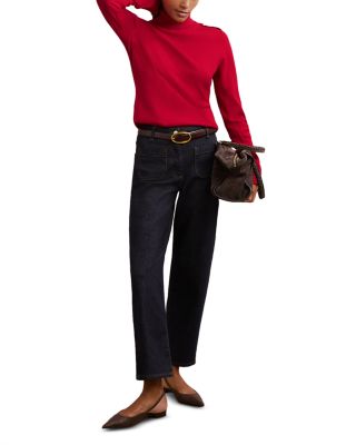 Corrine Wool Button Detail Knit Sweater