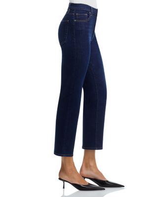 Pixie Le Sleek High Rise Straight Leg Jeans in Fairway
