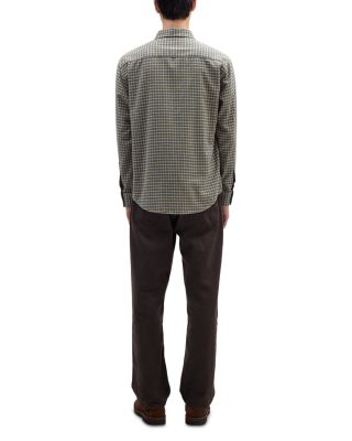 Deon Long Sleeve Button Front Flannel Shirt