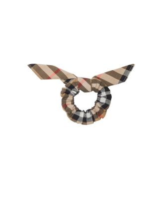  Unisex Check Cotton Scrunchie
