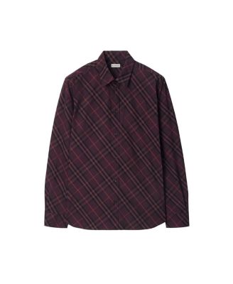 Regular Fit Check Cotton Shirt