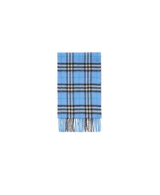 Unisex Check Cashmere Scarf - Big Kid