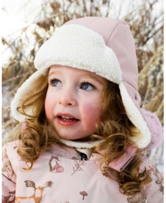  Girls' Lined Chapka - Baby, Little Kid