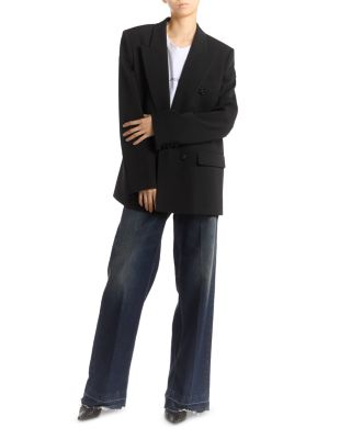 Double Breasted Boyfriend Jacket