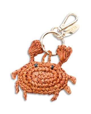 The Crab Raffia Bag Charm