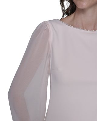 Scuba Crepe Sheath Dress