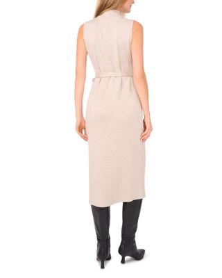 Sleeveless Mock Neck Dress
